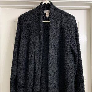 g.w. Brand Women's Black Comfy Jacket, Size Small